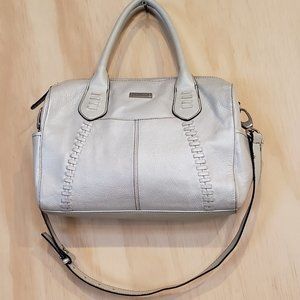 Tignanello Pebbled Leather Satchel  Shoulder Bag